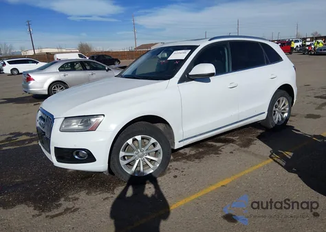 2013 Audi Q5 2.0T Premium z USA, uszkodzony, nr VIN WA1LFAFP0DA089259